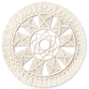 TLILY Wall Hanging Woven Tapestry Wall Art wreath Boho Chic Home Decor Christmas Day Gift Festival Home Bedroom Living Room TLILY Wall Hanging Woven Tapestry Wall Art wreath Boho Chic Home Decor Christmas Day Gift Festival Home Bedroom Living Room