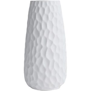 Longziming - White Ceramic Vase Flower Vase for Home Decor Modern Minimalist Table Vase Pampa Vase for Home, Party, Wedding Centerpiece (b) Longziming - White Ceramic Vase Flower Vase for Home Decor Modern Minimalist Table Vase Pampa Vase for Home, Party, Wedding Centerpiece (b)