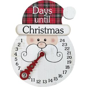 ANPVIZ Wooden Christmas Countdown Calendar, 25 Days Christmas Countdown Advent Calendar Gift, Reusable Wooden Hanging Christmas Decoration, Santa Claus ANPVIZ Wooden Christmas Countdown Calendar, 25 Days Christmas Countdown Advent Calendar Gift, Reusable Wooden Hanging Christmas Decoration, Santa Claus