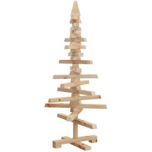Wooden Christmas Tree for Decoration 90 cm Solid Wood Pine vidaXL Wooden Christmas Tree for Decoration 90 cm Solid Wood Pine vidaXL