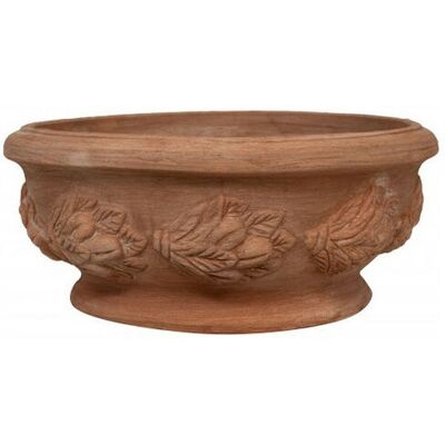 Biscottini - Tuscan Handmade Terracotta Vase - Rustic Decor Biscottini - Tuscan Handmade Terracotta Vase - Rustic Decor