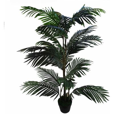 Leaf 140cm Artificial Palm Tree - Extra Large Green - Artificial Plant Leaf 140cm Artificial Palm Tree - Extra Large Green - Artificial Plant