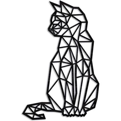 BASETBL Cat 40cm - Wooden Wall Decoration - Cat - Wall Decor - Wall Decoration - Minimalist Wall Art BASETBL Cat 40cm - Wooden Wall Decoration - Cat - Wall Decor - Wall Decoration - Minimalist Wall Art