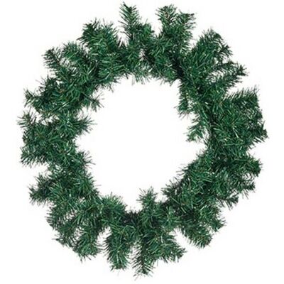 Krist+ Green Plastic Christmas Wreath - Wreath Krist+ Green Plastic Christmas Wreath - Wreath