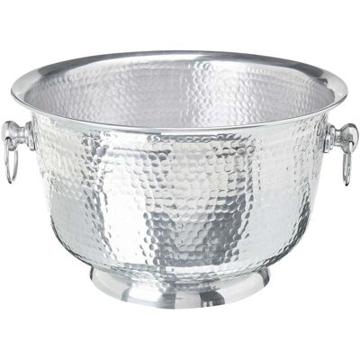 Beliani - Pompeii - Aluminium - Silver - Decorative Bowl Beliani - Pompeii - Aluminium - Silver - Decorative Bowl
