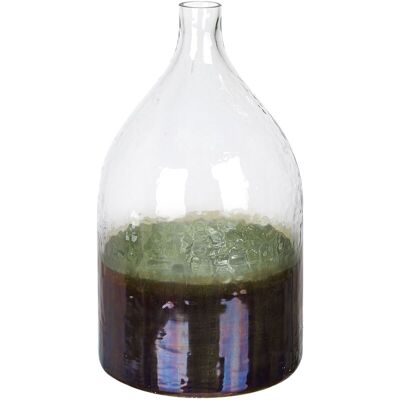 Beliani KULCHA Multicolour Handmade Glass Vase - Flower Vase Beliani KULCHA Multicolour Handmade Glass Vase - Flower Vase