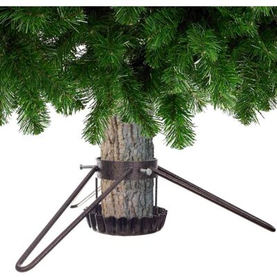 KADAX Christmas tree stand, metal Christmas tree stand with bowl, copper, 58cm KADAX Christmas tree stand, metal Christmas tree stand with bowl, copper, 58cm