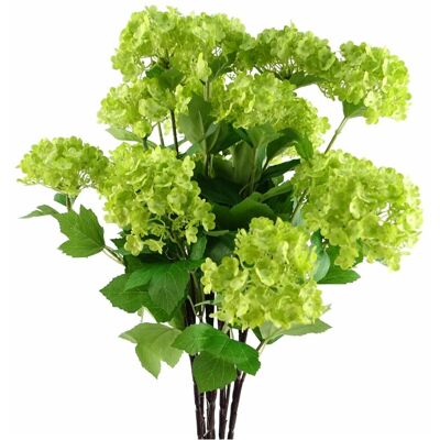 Viburnum Artificial Stem - Green - Pack of 6 - 70cm Viburnum Artificial Stem - Green - Pack of 6 - 70cm