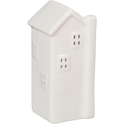 Relaxdays White Ceramic Candle House - Candle Holder for Tealight Relaxdays White Ceramic Candle House - Candle Holder for Tealight