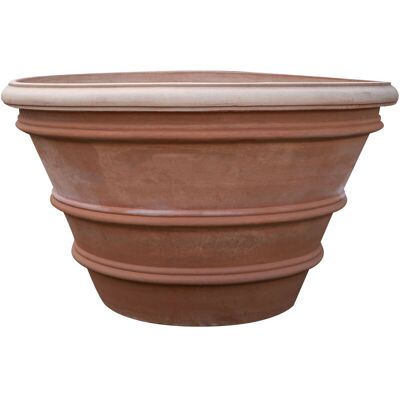 BISCOTTINI - Terracotta Vase 140x84cm - Outdoor Garden Decor BISCOTTINI - Terracotta Vase 140x84cm - Outdoor Garden Decor