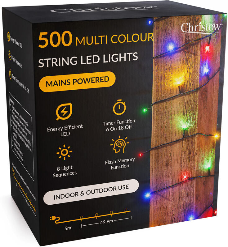 CHRISTOW Led Christmas String Lights with Timer