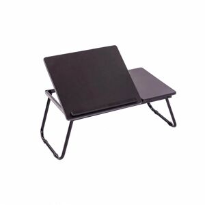 Black Portable Folding Laptop Notebook Tablet Computer Table Desk Stand - Oypla