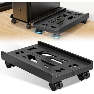 OEM Mobile Laptop And Desktop Stand, Adjustable Width, Universal Stand With 4 Lockable Swivel Casters OEM Mobile Laptop And Desktop Stand, Adjustable Width, Universal Stand With 4 Lockable Swivel Casters