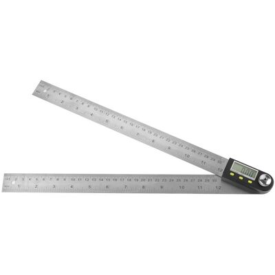 OEM 2-in-1 Digital Angle Ruler Angle Finder 0-300mm 360° Stainless Steel Electronic Protractor Goniometer Gauge Ruler Lcd Screen With Lock Function A OEM 2-in-1 Digital Angle Ruler Angle Finder 0-300mm 360° Stainless Steel Electronic Protractor Goniometer Gauge Ruler Lcd Screen With Lock Function A