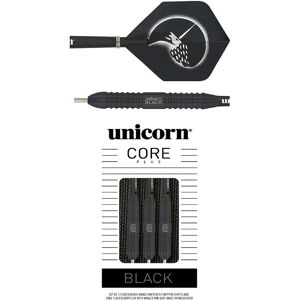 Unicorn - Core Plus Win Brass Darts Black/Gold 21g - Black/Gold