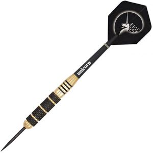 Unicorn - Core Plus Win Brass Darts Black/Gold 25g - Black/Gold