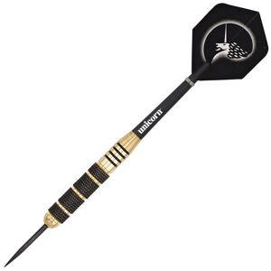Unicorn - Core Plus Win Brass Darts Black/Gold 27g - Black/Gold