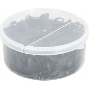 Braiding Bands for Horse 500 pcs Black Silicone Vidaxl Braiding Bands for Horse 500 pcs Black Silicone Vidaxl