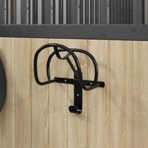 Bridle Rack Wall Mounted Black Iron Vidaxl Bridle Rack Wall Mounted Black Iron Vidaxl