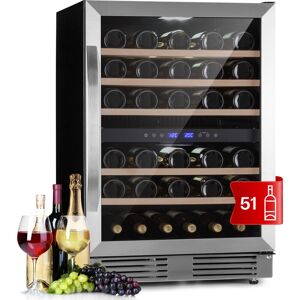 Klarstein Free-standing Wine Cooler Drinks Fridge, Dual Zone Wine Fridges Drinks Cooler, Indoor/Outdoor Small Beer Fridge with Glass Door, Wine Klarstein Free-standing Wine Cooler Drinks Fridge, Dual Zone Wine Fridges Drinks Cooler, Indoor/Outdoor Small Beer Fridge with Glass Door, Wine