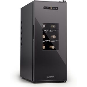 Klarstein free-standing wine fridge 1 zone, drinks fridge small, small wine cabinet, wine cooler small with glass door, indoor/outdoor bottle fridge, Klarstein free-standing wine fridge 1 zone, drinks fridge small, small wine cabinet, wine cooler small with glass door, indoor/outdoor bottle fridge,