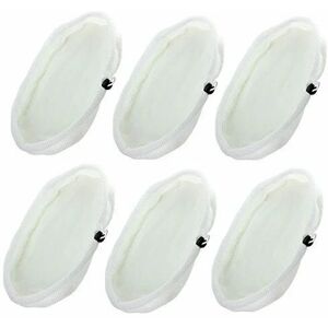 SPARES2GO Pad Covers for Bissell Morphy Richards Vax Steam Cleaner Mop (Pack of 6)