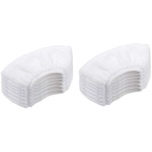 TLILY 12 pcs Mop Cloth Cover For Karcher Easyfix SC1 SC2 SC3 SC4 SC5 SV7 Replacement Steam Cleaner Mop Head Rags Pads
