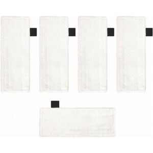 CYSLMUK 5Pcs Microfiber Pads Compatible with Karcher EasyFix SC2 SC3 SC4 SC5 Steam Cleaners, Steam Mop Replacement Pads, Cleaning Accessories
