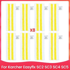 TLILY 8PCS Steam Mop Cloths for SC2 SC3 SC4 SC5 Handheld Vacuum