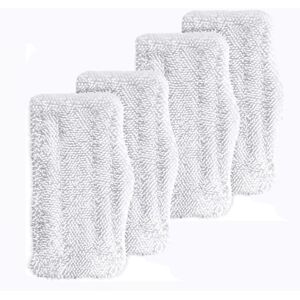 Tlily - Mop pad is suitable for Shark steam mop sk series SK140 SK410 SK460 Replacement flat microfiber cloth Steamer pad 4 sets