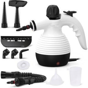 SJQKA Multifunction portable steam cleaner with 10 accessories for carpets, curtains, sofas, kitchens, bathrooms and more. SJQKA Multifunction portable steam cleaner with 10 accessories for carpets, curtains, sofas, kitchens, bathrooms and more.