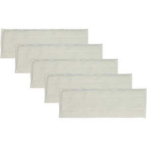 Vhbw - 5x Cleaning Pad compatible with Kärcher sc 5 EasyFix Premium Iron, sc 6.800 Hot Spray Steamer, Steam Mop - Microfibre White Vhbw - 5x Cleaning Pad compatible with Kärcher sc 5 EasyFix Premium Iron, sc 6.800 Hot Spray Steamer, Steam Mop - Microfibre White
