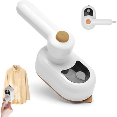 CCYKXA Mini travel steam iron, foldable, portable, mini steam iron, travel iron, travel iron, dry and wet ironing, with 50ml water tank, for home and CCYKXA Mini travel steam iron, foldable, portable, mini steam iron, travel iron, travel iron, dry and wet ironing, with 50ml water tank, for home and