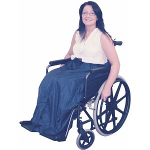 LOOPS Fleece Lined Lower Body Wheelchair Cosy - Waetrproof Fabric - Machine Washable