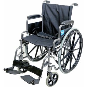 Loops - Lightweight Self Propelled Steel Transit Wheelchair - Foldable Design - Hammered