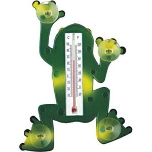 TEHTUY Cartoon frog suction cup thermometer, indoor and outdoor thermometer--TRIMEC TEHTUY Cartoon frog suction cup thermometer, indoor and outdoor thermometer--TRIMEC
