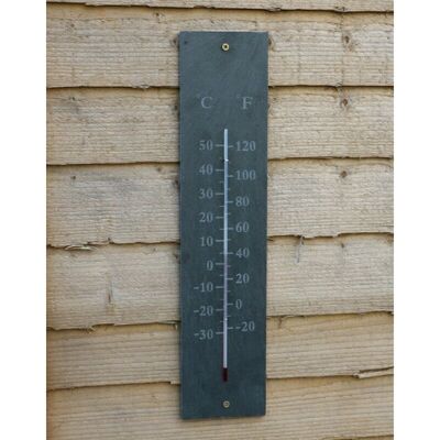 SMART GARDEN Garden 45cm Slate Thermometer Outdoor Temperature Centigrade Fahrenheit THSL04 SMART GARDEN Garden 45cm Slate Thermometer Outdoor Temperature Centigrade Fahrenheit THSL04