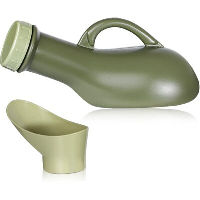 OEM Unisex 1l Urinal For Incontinence, Portable Urine Bottle, Convenient For Camping, Car, Travel And Traffic Jams OEM Unisex 1l Urinal For Incontinence, Portable Urine Bottle, Convenient For Camping, Car, Travel And Traffic Jams