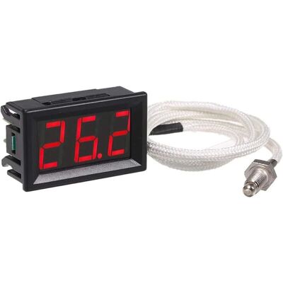 KZQ XH-B310 Industrial Digital Thermometer, 12V -30800°C K-type M6 Thermocouple Tester led Display Thermograph KZQ XH-B310 Industrial Digital Thermometer, 12V -30800°C K-type M6 Thermocouple Tester led Display Thermograph