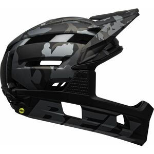 Bell - super air r mips mtb full face helmet 2020: matte/gloss black camo s 52-56CM BEH7113676