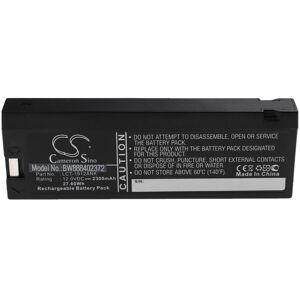 Replacement Battery compatible with Mindray PM7000, PM8000, PM9000 Medical Equipment (2300 mAh, 12 v, sealed lead-acid) - Vhbw