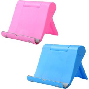 Héloise - Adjustable and Foldable Plastic Desktop Stand for 6-11 Inch Tablet Compatible with iPhone 12 Pro Max 11 Samsung Galaxy Noten Android All