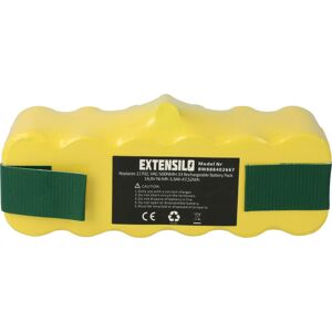 Extensilo - Replacement Battery compatible with iRobot Roomba 500, 500 aps, 510, 520, 530, 531, 532, 534, 505, 521 Home Cleaner (3300mAh, 14.4 v,