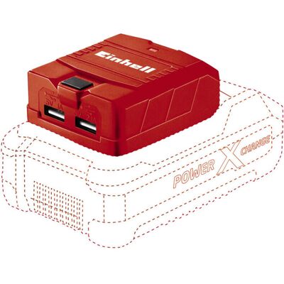 Einhell - te-cp 18 Li USB-Solo Power X-Change Battery Adaptor 18V Li-ion Einhell - te-cp 18 Li USB-Solo Power X-Change Battery Adaptor 18V Li-ion