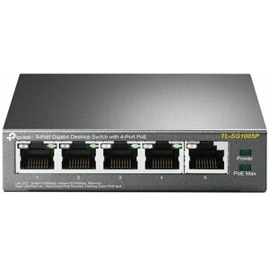 Tp-link - 5 Pot gb Desktop Switch with 4 Pot PoE