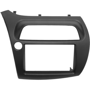 Woosien - For Double Din Fascia Radio Dvd Stereo Cd Panel Dash Mounting Installation Trim Kit Face Frame Beze