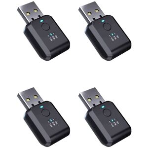 TLILY 4X Car fm Transmitter Without Bluetooth 5.1 Radio Modulator Hands-free Audio Adapter Kit No Delay Noise Accessories
