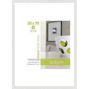 Nielsen - Apollon White 50x70cm with 40x50cm mount - White