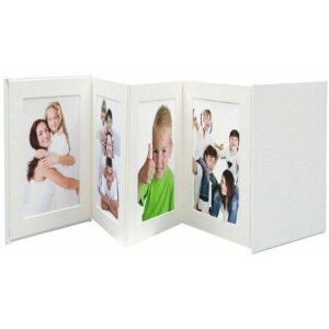 Deknudt - Leporello Leather White photo album