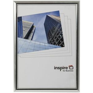 Photo Album Co - Inspie Fo Business Cetificate/Photo Fame A4 Plasti - Silver